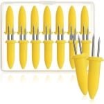 Maïskolfspiesen 16 stuks - Herbruikbare en veilige accessoires voor barbecue, grill, en keuken