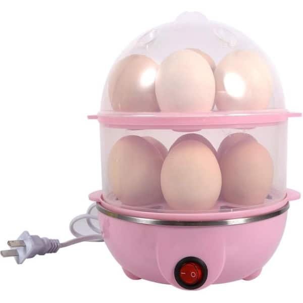 Multifunctionele hoogwaardige elektrische eierkoker voor de keuken in 2 kleuren