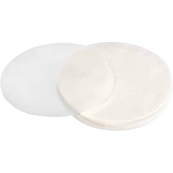 Perkamentpapier Rond 300 Stuks Anti-aanbaklaag Bakpapier voor Stoommand, Oven, Koken en Bakken - Wit - Keuken Accessoire / Kookbenodigdheden - Duurzaam en Veilig in Gebruik