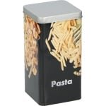 Tom Bewaarblik Pasta - 18.5 CM - Bewaren - Keuken - Keuken accessoires - Met opdruk - Cadeau - Voorraadbus