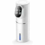 Zeepdispenser - Automatische zeepdispenser - Elektrische zeepdispenser - Slimme zeepdispenser - Met LED-display - Infraroodsensor - Intelligent - USB - Snel schuimend - Geschikt voor badkamer - Keuken - Thuisgebruik - Badkamerbenodigdheden