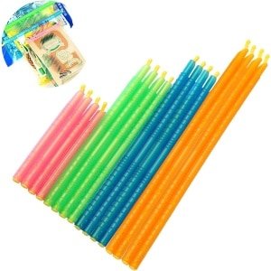 Allecto plus - Set van 16 herbruikbare clips - Voedselzak sluitingen in 4 maten voor snacks, koffie en muesli - Keuken accessoire