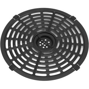 Allecto plus - Vervangingsbak voor friteuse met siliconenborstel en anti-aanbaklaag - Luchtfriteuse accessoires - Keuken- en restaurantbenodigdheden - 20 cm