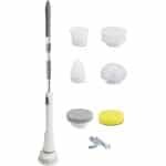 Elektrische schrobber voor badkamer en keuken met spinborstel en snelheidsinstellingen