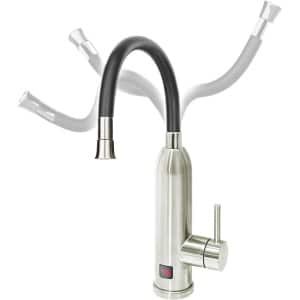 Elektrische warmwaterkraan met doorstroomboiler voor keuken, badkamer en camping