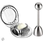 Equivera Eiersnijder - Eiersnijer - Eier Snijder - Eiersnijders - Champignonsnijder - Keukenbenodigdheden - Keuken Accessoires - Eiergereedschap - Egg Slicer