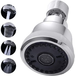 Faucet Mount met 4 Mist Posities - 360° Rotatable Faucet Aerator - Waterbesparende Accessoire voor Keuken - Multifunctionele Uittrekbare Kraan