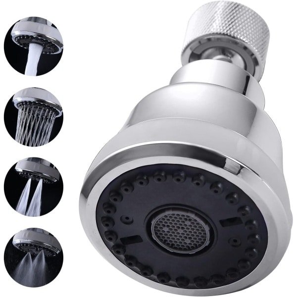 Faucet Mount met 4 Mist Posities - 360° Rotatable Faucet Aerator - Waterbesparende Accessoire voor Keuken - Multifunctionele Uittrekbare Kraan