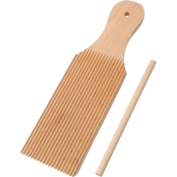 Gnocchi Maker - Pasta Board voor Gnocchi - Houten Accessoires - Gnocchi Plate met Handvat - Keuken Tool voor het Maken van Spaghetti Deeg en Dumplings