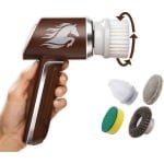 Horsepower Scrubber - Draadloze Elektrische Reinigingsborstel met Accu, 350 rpm, 5 Opzetstukken - Voor Keuken, Badkamer, Auto & Buitengebruik