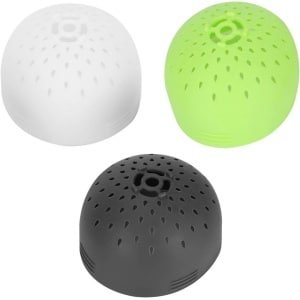 JHubers Goods - 3-delige mini-zeef voor keuken, multifunctioneel siliconen filter, kleine bessenzeef - 2,9 inch.Filters voor levensmiddelen, keukenhulp en accessoires met zeef en wasfunctie.