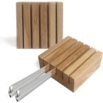Knife Block - Houten Steakmes Houder - Kleine Bestek Organizer - Keuken Accessoire