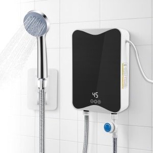 Mini Instant Elektrische Waterverwarmer 5,5 kW - Tankloze Douche voor Badkamer en Keuken