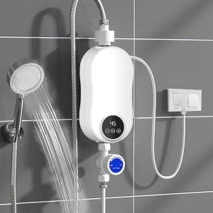 Mini doorstroomboiler 5500W - Elektrische Instant Boiler met LED-display voor Keuken en Badkamer