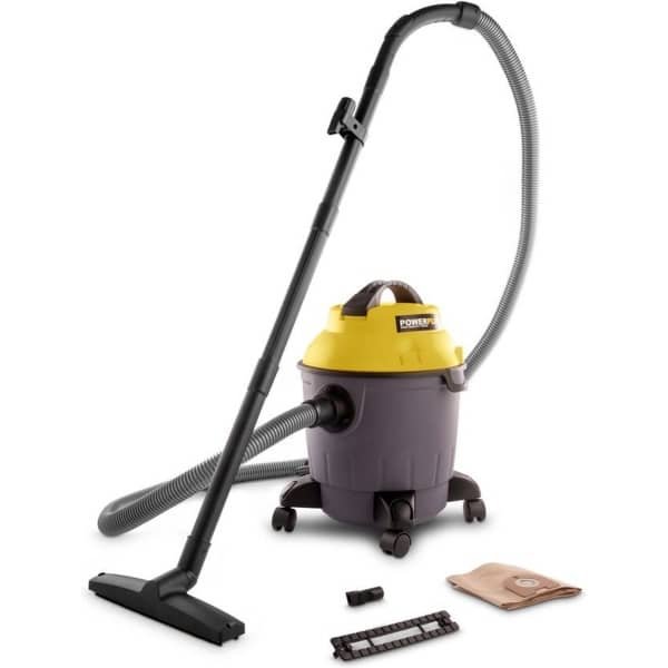 Powerplus elektrische stofzuiger nat-droog POWX321 - 1000W stofzuiger keuken, vloer, tapijt - 18l tank - met 3 acc.