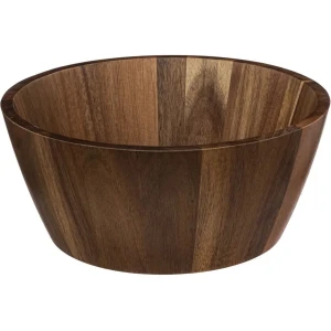 Secret de Gourmet Salade schaal - Acaciahout - D28 cm - saladekom - keuken accessoires