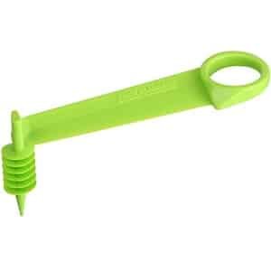 Spiraalsnijder voor Komkommer - 10,8x3,7x5cm - Groene Kunststof Keuken Accessoire