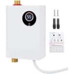 WNHB® Mini Doorstroomboiler 3800W met LCD Display - Elektrische Instant Boiler voor Douche Keuken of Wastafel - Compact en Energiezuinig