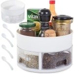 XL Roterende Keukenorganizer - keuken organizers - keuken accessoires organizer - aanrecht organizer - kruiden organizer