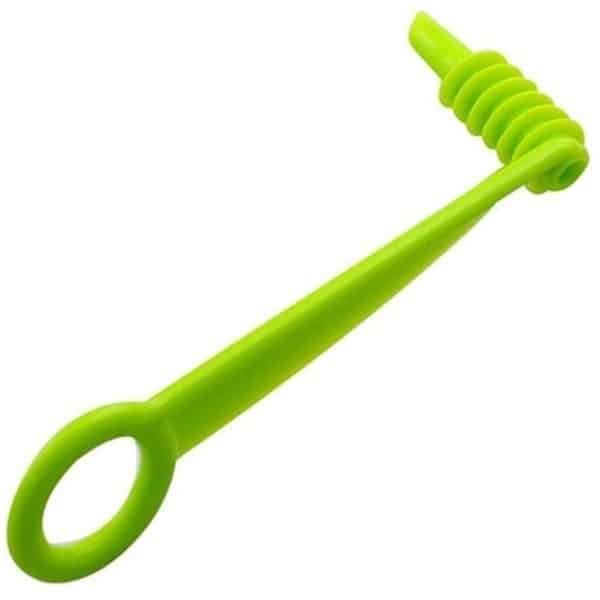 1 stuk spiraalsnijder mes handsnijder aardappel wortel komkommer groente spiraal mes keuken accessoires gereedschap willekeurige kleur praktisch ontwerp en duurzaam, plastic aardappelsnijders (groen)