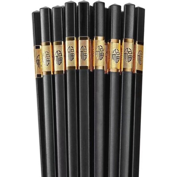 10 Paar Luxe Japanse Eetstokjes - Elegante Accessoires voor Sushi en Aziatische Keuken