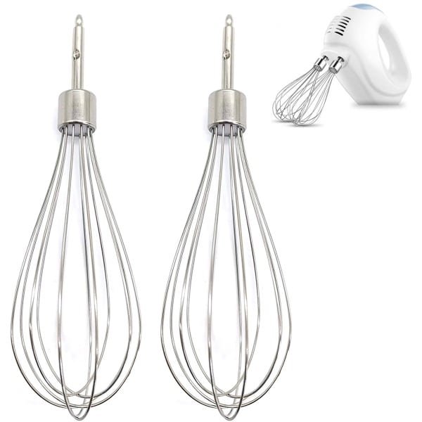 2 stuks garde roestvrij staal kleine garde accessoires voor garde keuken roerflitser roestvrij staal duurzame keukengerei bakaccessoires voor het mengen, kloppen en roeren (1#)