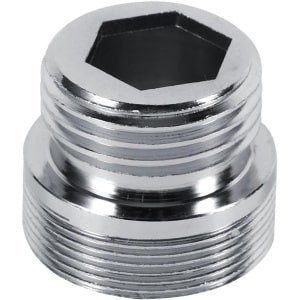 22mm naar 20mm Converter - Faucet Adapter G1/2 Tap Adapter - 1PC Keuken Koper Water Purifier Aerator Accessoires - Vrouwelijke Slang Standaard Mannelijke Draad 24mm naar 15mm 22mm 24mm (24mm naar 15mm)