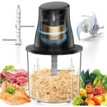 250 W Multifunctionele Hakmolen - Elektrische Keuken Hakhakmolen voor Vlees, Groenten en Fruit