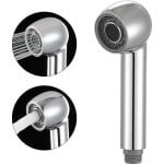 Afdruiprek, vervangkop, keukenkraan, uittrekbaar, keukendouche, spoelbak, keuken, douche, spoelbakarmatuur, kraan, accessoires, 2 functies, gepolijst chroom,