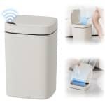 Automatische vuilnisemmer met sensor 14 liter Elektrische afvalemmer met touch-bedieningspaneel Waterdichte intelligente vuilnisemmer voor keuken, badkamer of kantoor