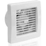 Badkamerventilator 120 mm met elektrische binnensluiting en nalooptijd - wandventilator voor lichtschakelaar keuken garage toilet X120ZT