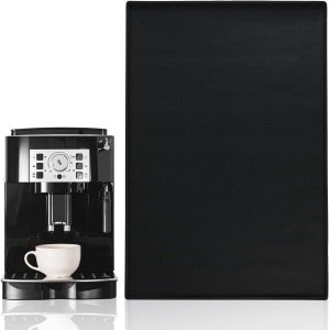 Brenzoos - Onderlaag koffie siliconen afdruipmat keuken accessoires antislipmat zwart