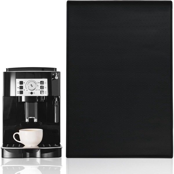 Brenzoos - Onderlaag koffie siliconen afdruipmat keuken accessoires antislipmat zwart