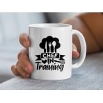 Chef In Opleiding Mok, Koken Liefhebber Cadeau, Bakkerij Inspiratie, Keuken Accessoires, Gepersonaliseerde Mok, Nieuwe Chef Kok Cadeau