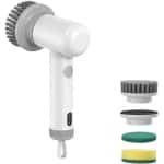 Draadloze Elektrische Reinigingsborstel met Verwisselbare Borstelkoppen - Ideaal voor Badkamer, Keuken en Auto