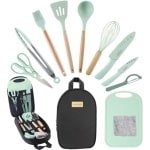 Draagbare Camping Kookgerei Set - Silicone Keuken Accessoires voor Buiten Koken