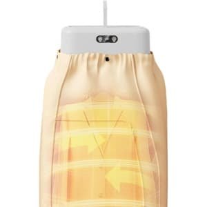 Draagbare Droger | Draagbare Elektrische Kledingdroger,Drogen Met Stofdichte Hoes Opvouwbare Machine Twee Temperatuurregelingen Timer Voor Terras Keuken Binnen Badkamer Wasruimte Buiten Balkon Kampere,wit