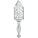 E-Ambar - Cocktailbar accessoires voor cocktails, bar en keuken - Roestvrijstalen absint lepels - Drinkfilter - Feestgereedschap (9,5 x 7,5 cm)