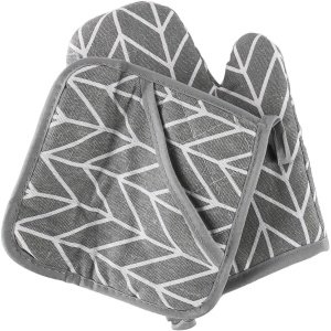 EGoods - Katoenen Pannenlappen voor Keuken Hittebestendig Bakken - Vierkante Onderzetters - Tafel Accessoires