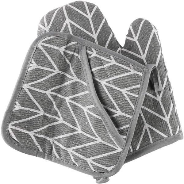 EGoods - Katoenen Pannenlappen voor Keuken Hittebestendig Bakken - Vierkante Onderzetters - Tafel Accessoires