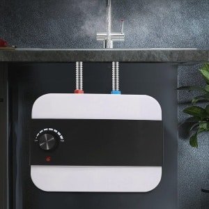 Elektrische Doorstroomboiler 6 Liter voor Keuken en Badkamer - 1500W, Drukvast, Wit