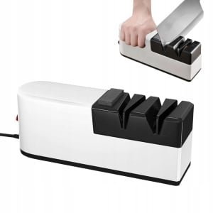 Elektrische Messenslijper Keuken - Professioneel Wit