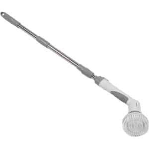 Elektrische Schoonmaakborstel - Draadloze Vloermop met 2 Snelheden - Verstelbare Handgreep en 4 Verwisselbare Koppen voor Keuken en Thuis