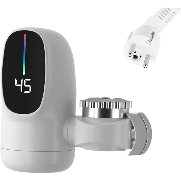 Elektrische Waterverwarmer Kraan, Snel Verwarmende Waterkraan Met LED Digitale Display, Kraanaccessoires Voor Badkamer Hotel Keuken Caravan