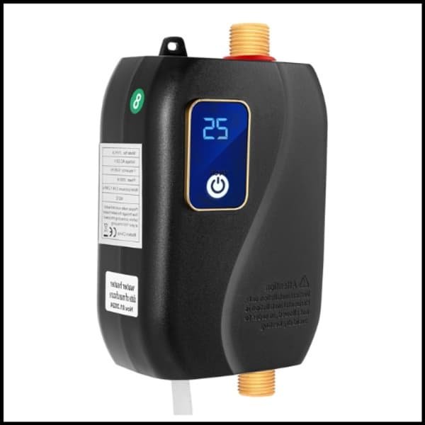 Elektrische mini boiler 3500W - Instant warmwater boiler - 220V - Snelle verwarming - Wandmontage - LCD display - Compact ontwerp - ABS & roestvrij staal - Veilig & duurzaam - Keuken & kantoor gebruik