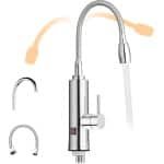 Elektrische waterkraan met doorstroomboiler voor keuken, tuin, en badkamer