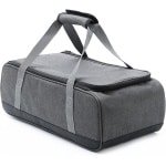 Green Glow - Campingkookgerei opbergtas met stevig frame en geïntegreerde vakken - handige accessoire voor barbecues en keuken - medium formaat