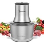 Haal het beste uit je keuken met een krachtige elektrische hakmolen - 600 W, 2 liter, met 2 snelheden, ideaal voor vlees, groenten en fruit