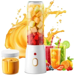 Jurrys Smoothie mixer - Draadloos - Draagbaar - Blender - Fruitpers - Elektrische - USB - Machine - Keuken - Compact