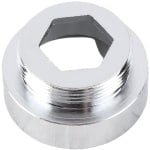 Keuken, koperen waterzuiveraar kraanadapter accessoires kraanadapter beluchteradapter waterbesparende metalen stopcontact kraanadapter (22 mm tot 24 mm)